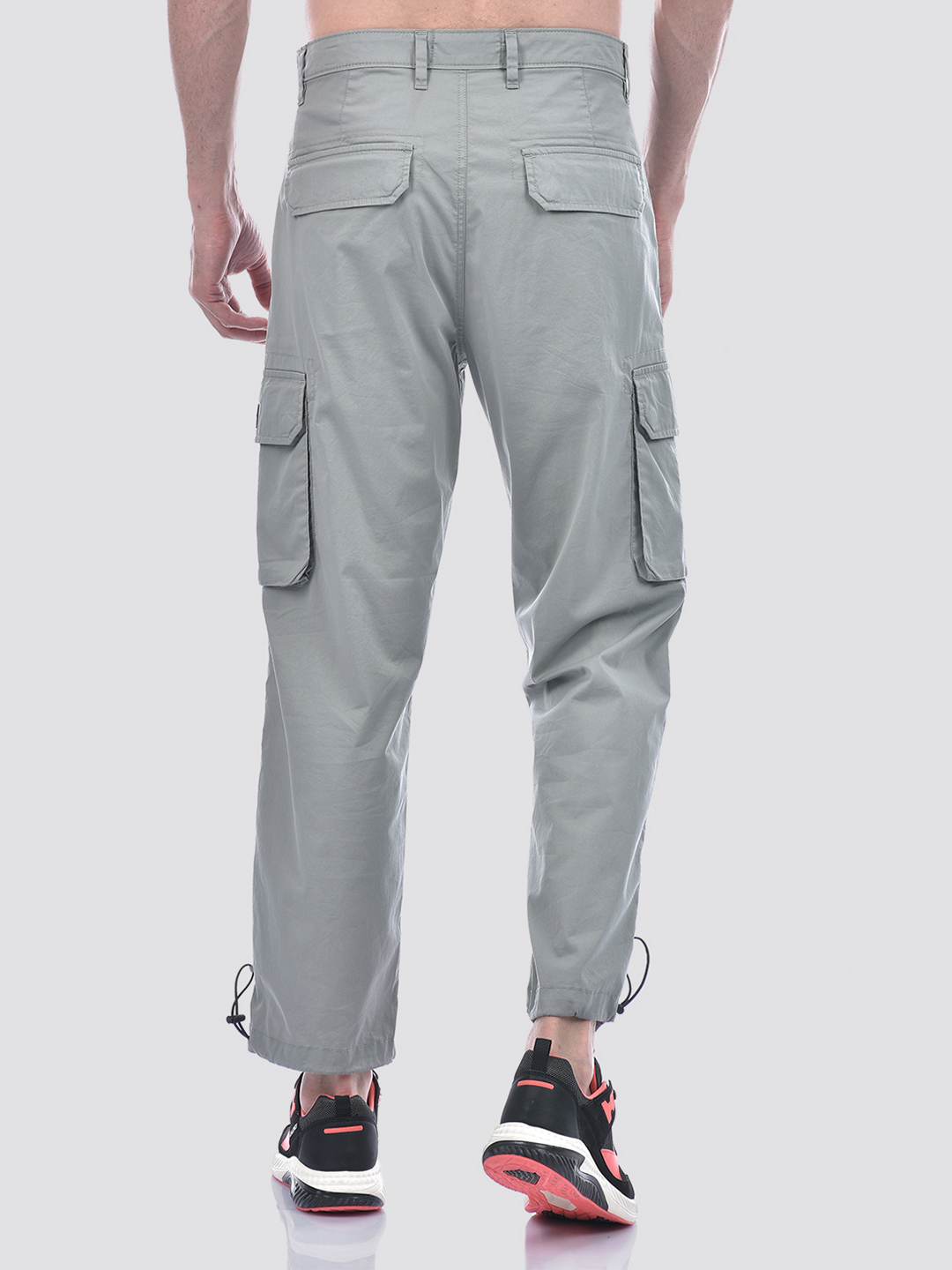 Numero Uno Men Grey Cargo Pants